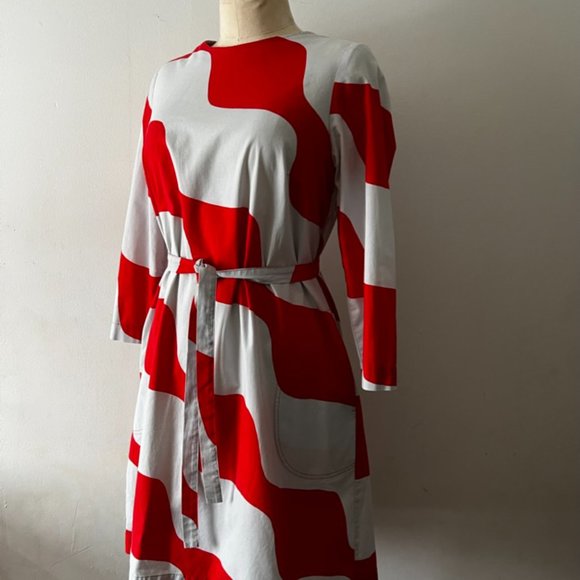 Marimekko cotton long sleeve dress - Picture 2 of 11